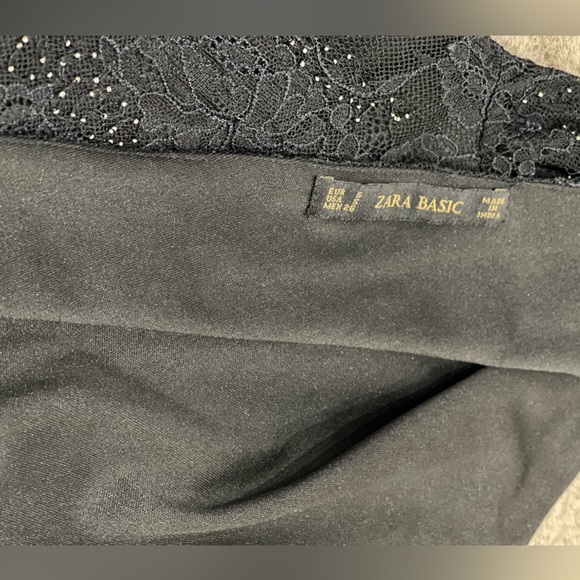 Zara black dress in size Small. - Picture 6 of 8
